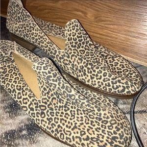 Cheetah print flats